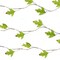 Perfect Holiday 20 LED Maple Leaf Fairy Lights - Battery Operated